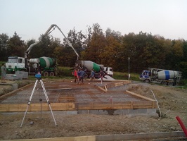 Foto beton� z�kladov� desky